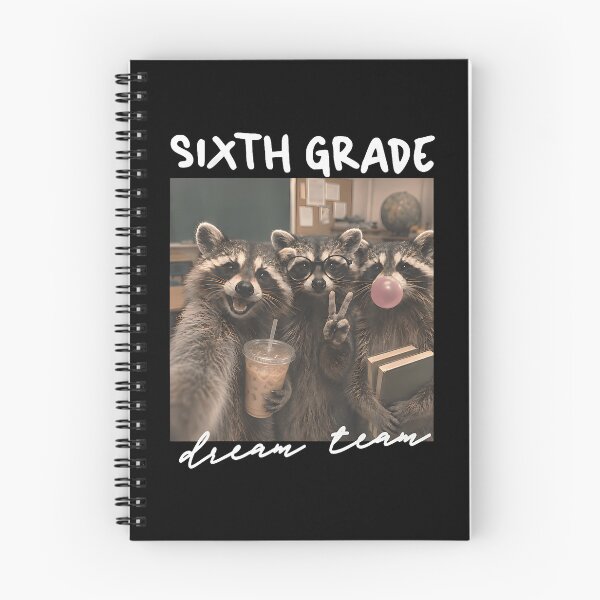 Item preview, 6Th Sixth Grade Dream Team Back To School Raccoon Teacher designed and sold by Trippy-Toad.