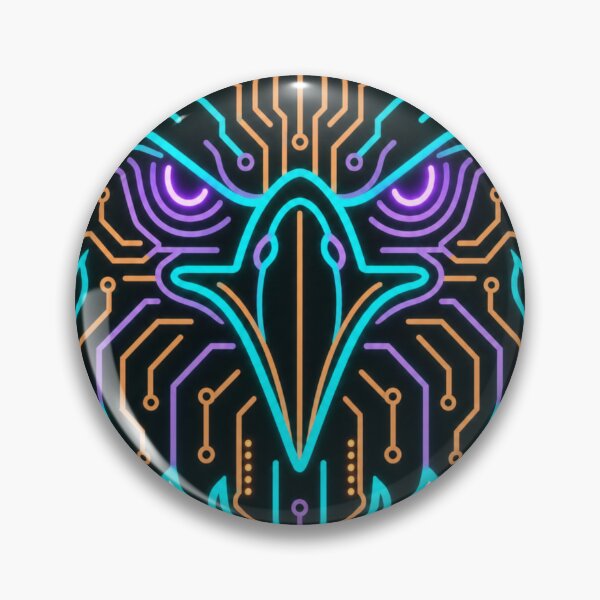 Item preview, Eagle Face Front view designed and sold by justjendigital.