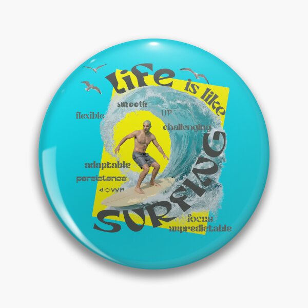 Item preview, Life Is Like Surfing designed and sold by Atelier Vivaz.