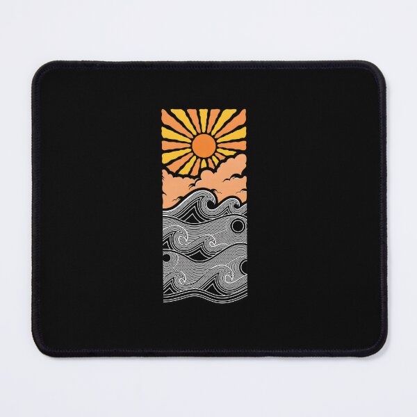 Item preview, Sunrise Ocean Waves Graphic Art designed and sold by hottlekxsvayq.