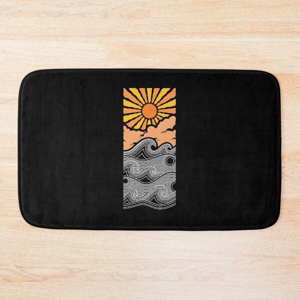 Item preview, Sunrise Ocean Waves Graphic Art designed and sold by hottlekxsvayq.