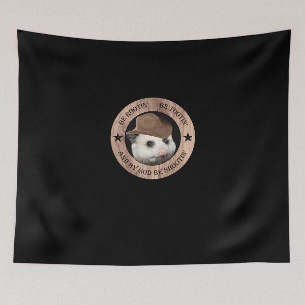 Item preview, Rootin Tootin Possum Cowboy designed and sold by huretozseide.