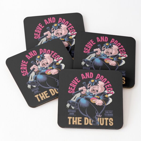 Item preview, SERVE & PROTECT... THE DONUTS designed and sold by Angoes25.