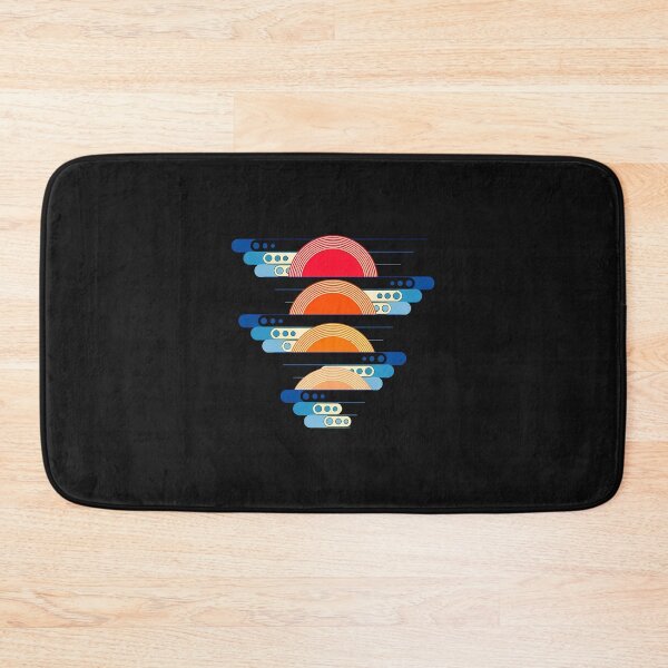 Item preview, Abstract Sunrays Wave Geometric Design designed and sold by ruddenlrpruit.
