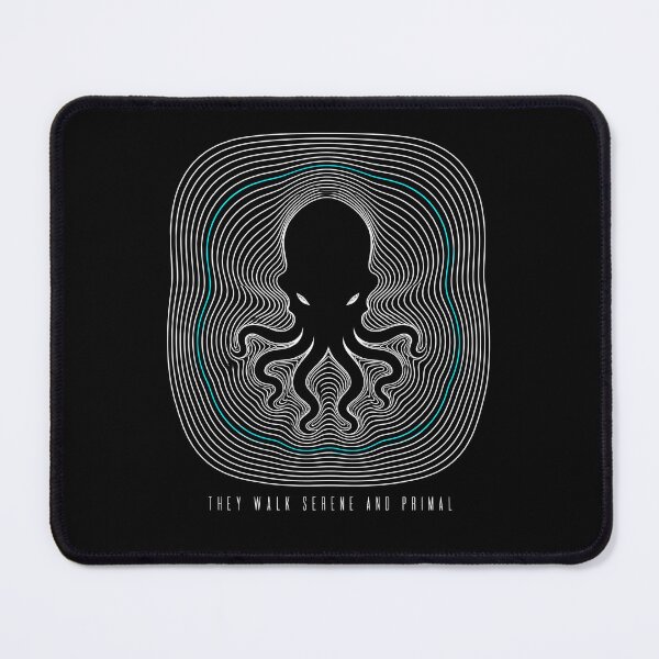 Item preview, The Call of Cthulhu Serene Primal Contour Face designed and sold by Fenay Designs.