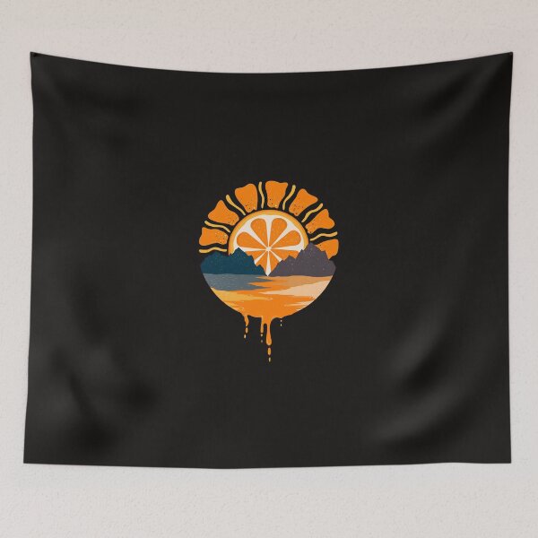 Item preview, Citrus Sun Mountain Water Dripping Design designed and sold by mcconnlllobato.