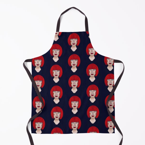 Item preview, Bright Red Bob Hairstyle designed and sold by Elaine M Hayward .