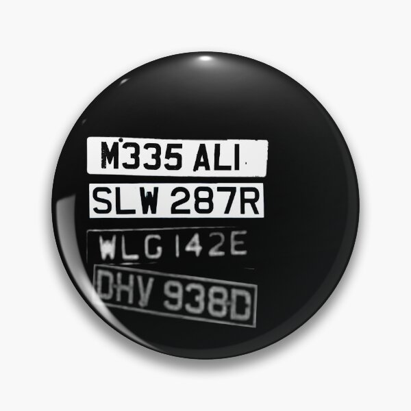 Item preview, British Comedy Cars number plates  designed and sold by Geekman69.