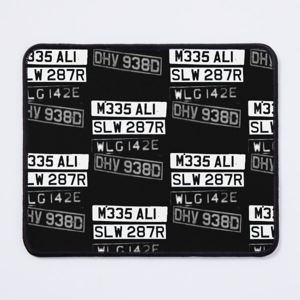 Item preview, British Comedy Cars number plates  designed and sold by Geekman69.