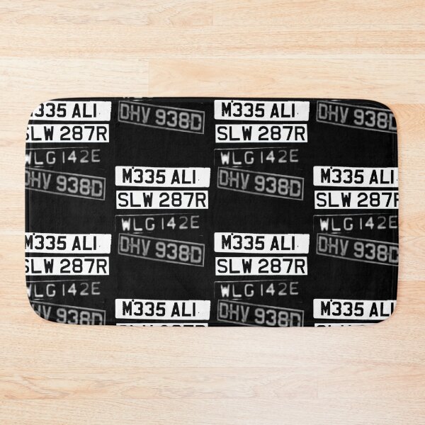 Item preview, British Comedy Cars number plates  designed and sold by Geekman69.