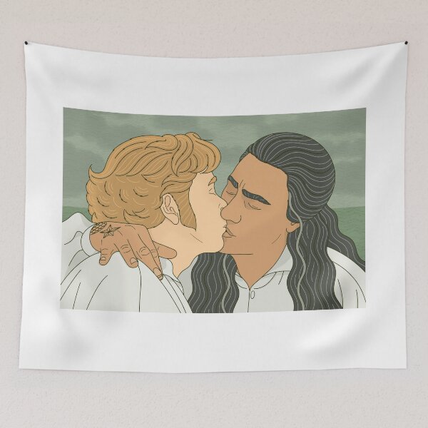 Item preview, First Kiss (Our Flag Means Death) designed and sold by Stjernegaupe.