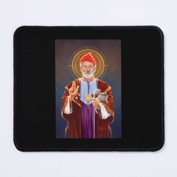 Item preview, Saint Bill Of Murray Bill Murray Saint Original Religious Painting designed and sold by burgeetgoud.