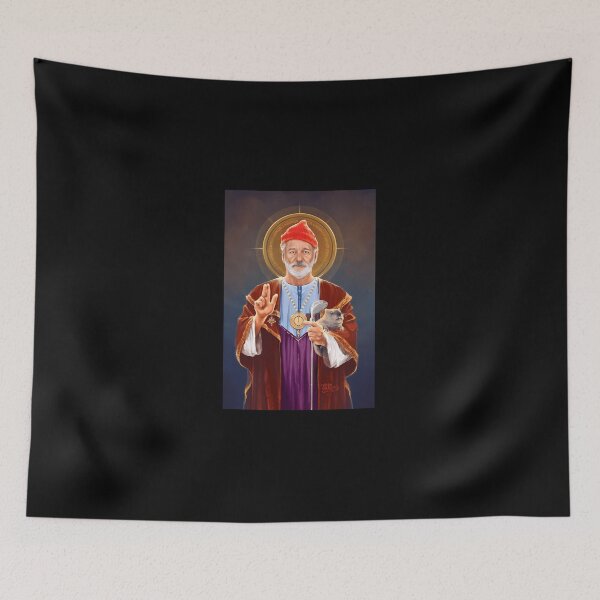 Item preview, Saint Bill Of Murray Bill Murray Saint Original Religious Painting designed and sold by burgeetgoud.
