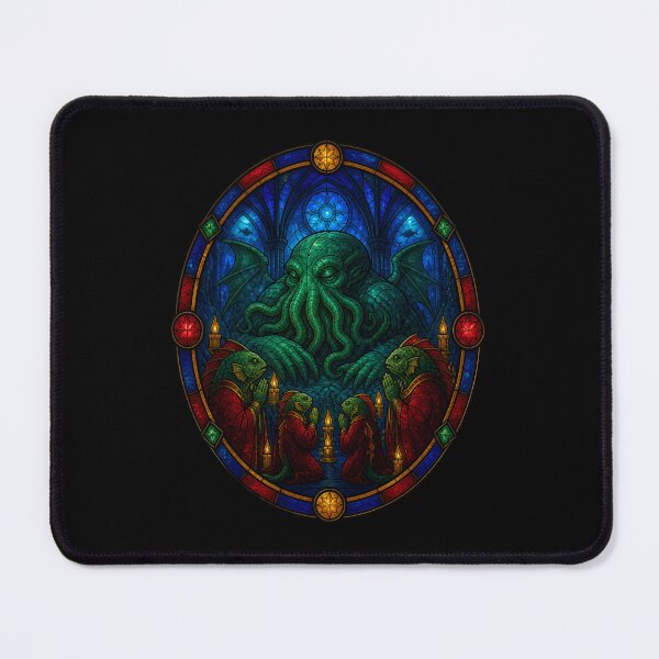 Item preview, The Call of Cthulhu Stained-Glass Cult designed and sold by Fenay Designs.