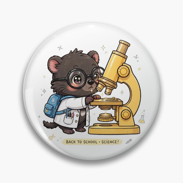 Item preview, Back To School Science Tasmanian Devil designed and sold by Wildlife-Walk.
