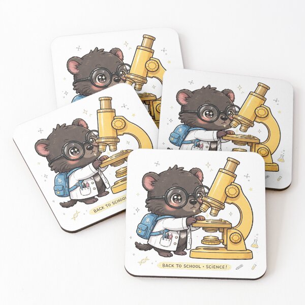 Item preview, Back To School Science Tasmanian Devil designed and sold by Wildlife-Walk.