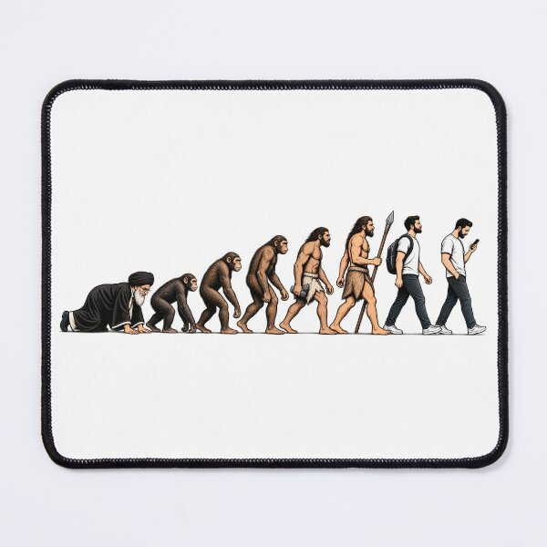 Item preview, Evolution of Man from Mullah designed and sold by chiakh.