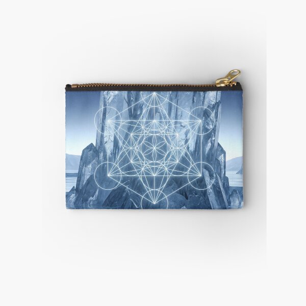 Item preview, Glowing Metatron's Cube Ice Crystal Landscape | Monkeybusiness designed and sold by monkeybusiness.pt.