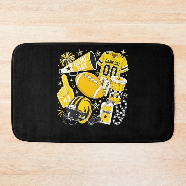 Item preview, Game Day Football Season Yellow Touchdown Kids Women Men designed and sold by Krwasatoune.