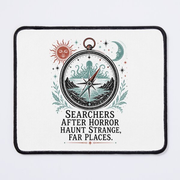 Item preview, H.P. Lovecraft Searchers After Horror Compass designed and sold by Fenay Designs.