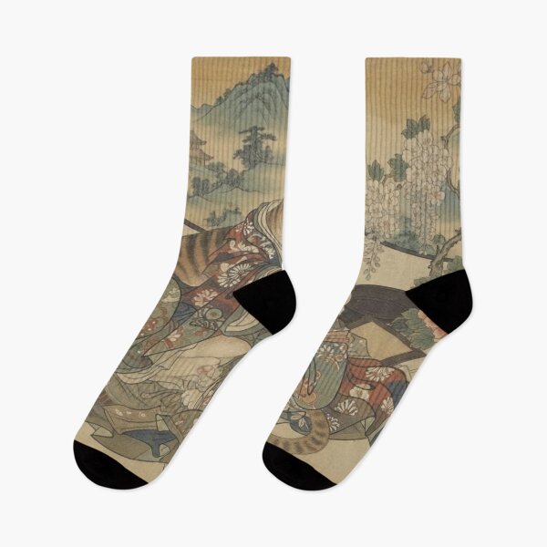 Item preview, Cat Shunga Japanese Style #6 designed and sold by NickWhittleArt.