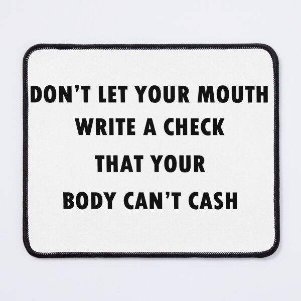 Item preview, Don't Let Your Mouth designed and sold by Atlantapig.