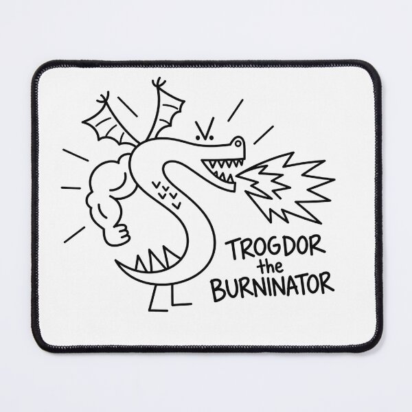 Item preview, Trogdor The Burninator Dragon designed and sold by Cadamurrovault.