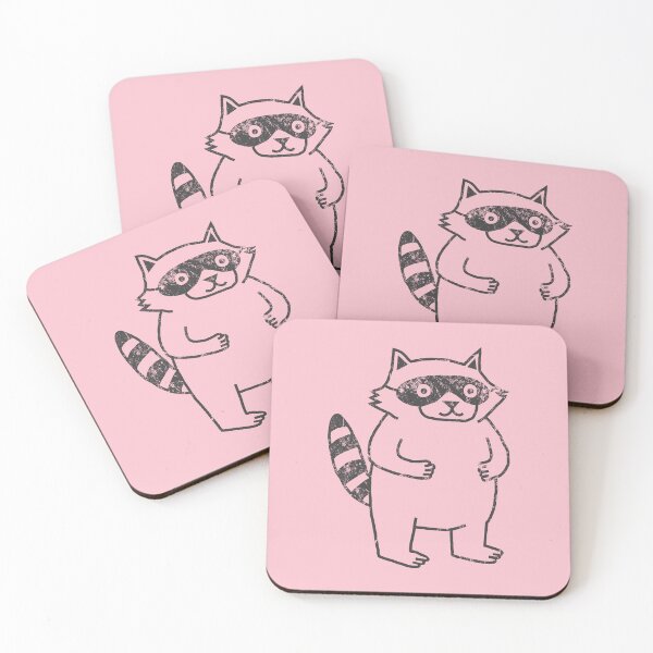 Item preview, Vintage Raccoon Retro Vibes designed and sold by ellenhenry.