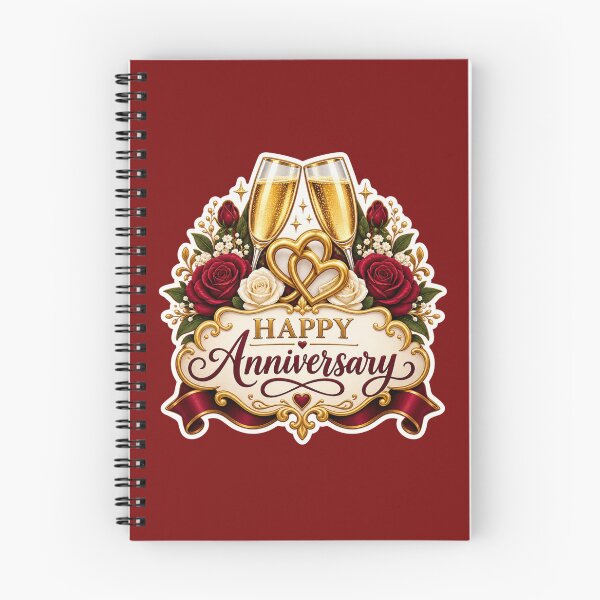 Item preview, Elegant Happy Anniversary Love Celebration designed and sold by PrintBreeze.