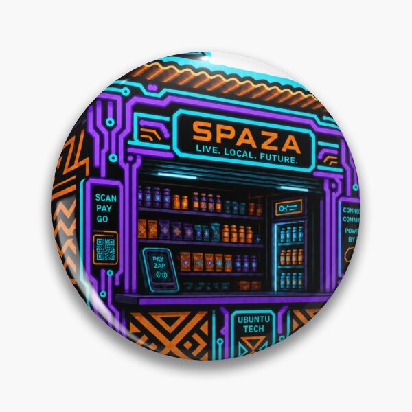 Item preview, Spaza Shop Circuit Art designed and sold by justjendigital.