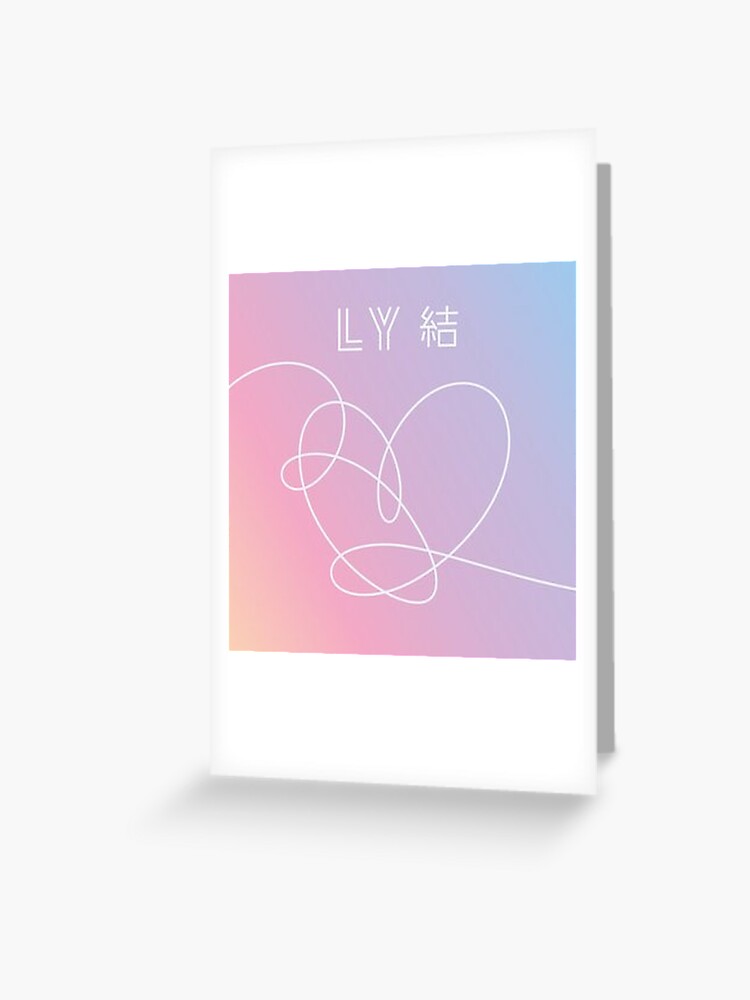 Bts Love Yourself 結 Answer Greeting Card By Epiphanystore Redbubble