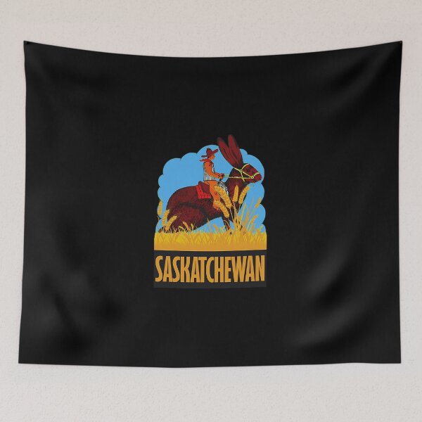 Item preview, Saskatchewan Canada Vintage Travel Decal designed and sold by varviljpelreda.