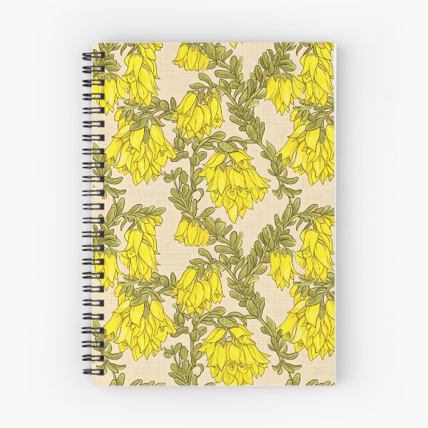 Item preview, Australian Yellow Bells Botanical Floral Pattern designed and sold by Studio BC.