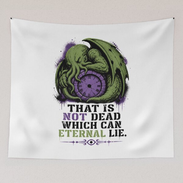 Item preview, The Call of Cthulhu Eternal Lie Sleeping Horror designed and sold by Fenay Designs.