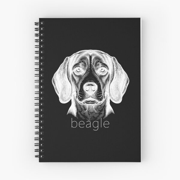 Item preview, Detailed Beagle Illustration for dark colored background designed and sold by SUP-R-Ts.