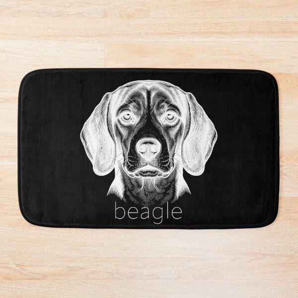 Item preview, Detailed Beagle Illustration for dark colored background designed and sold by SUP-R-Ts.