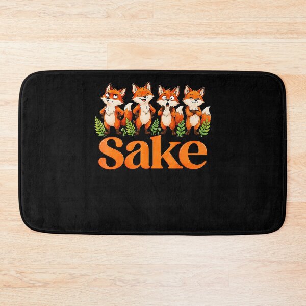 Item preview, For Fox Sake Four Foxes Funny Woodland Animal Humor designed and sold by Krwasatoune.