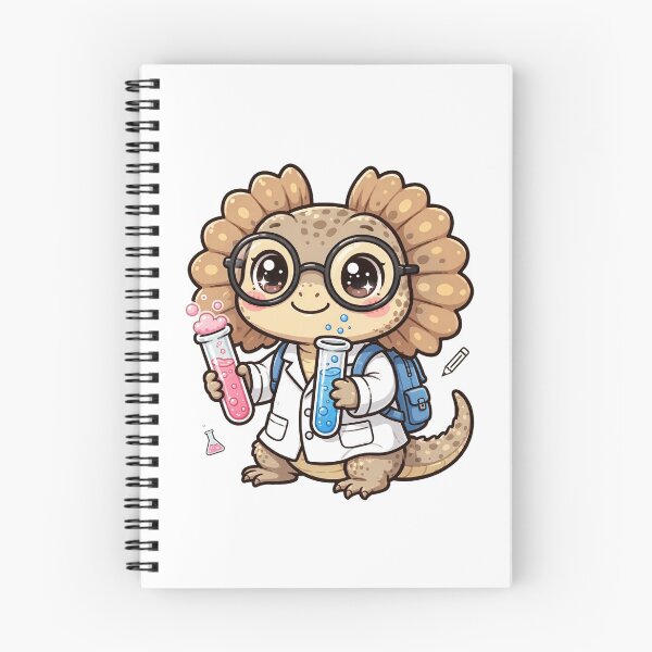 Item preview, Cute Frill Lizard Scientist Chemistry Lab designed and sold by Wildlife-Walk.