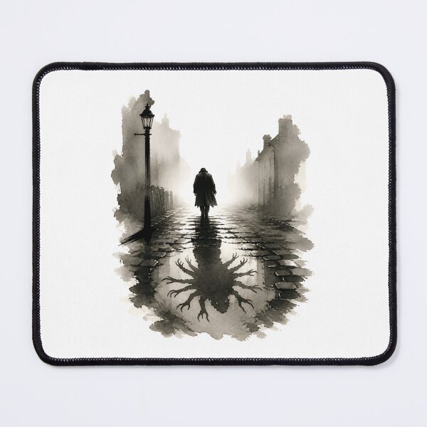 Item preview, H.P. Lovecraft Tentacled Shadow in a Wet Alley designed and sold by Fenay Designs.