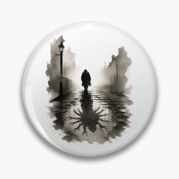 Item preview, H.P. Lovecraft Tentacled Shadow in a Wet Alley designed and sold by Fenay Designs.
