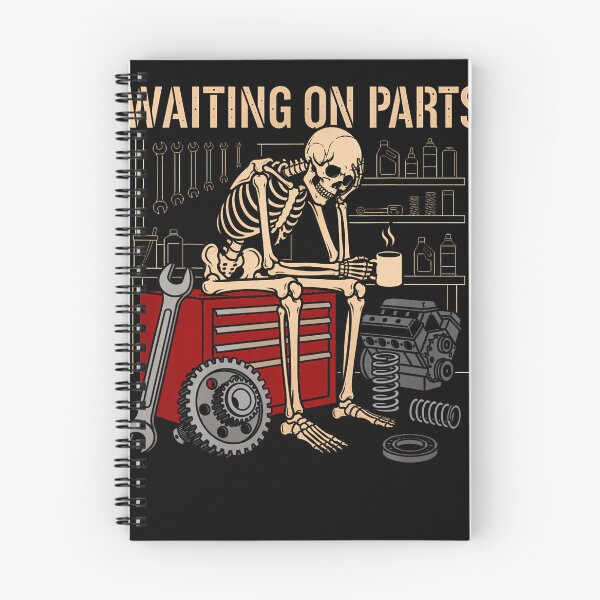 Item preview, Funny Waiting On Parts Mechanic Skeleton Auto Repair Life designed and sold by Krwasatoune.