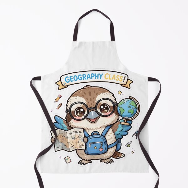 Item preview, Cute Kookaburra Geography Class Australia Map designed and sold by Wildlife-Walk.