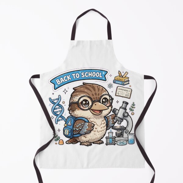 Item preview, Cute Kookaburra Back To School Science Lab designed and sold by Wildlife-Walk.