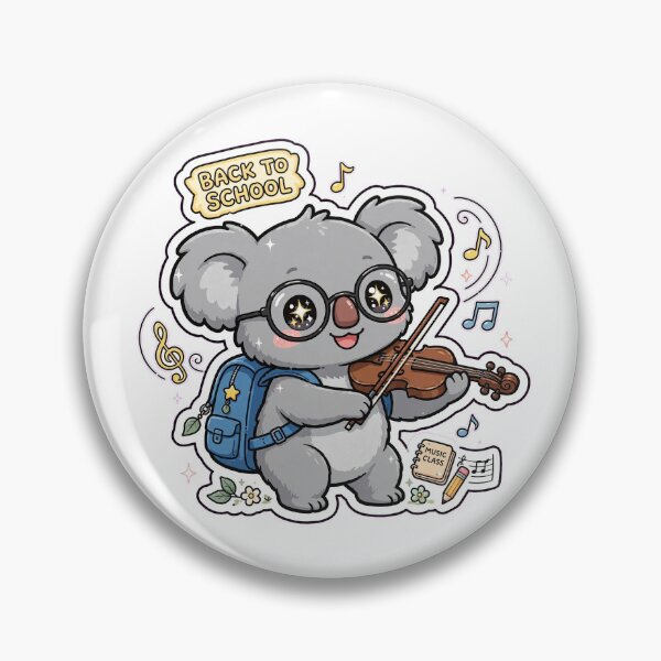 Item preview, Cute Koala Violin Back To School Music designed and sold by Wildlife-Walk.