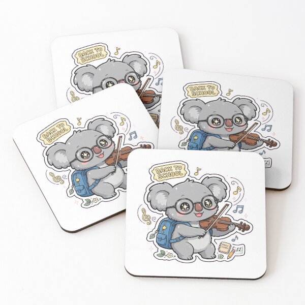 Item preview, Cute Koala Violin Back To School Music designed and sold by Wildlife-Walk.