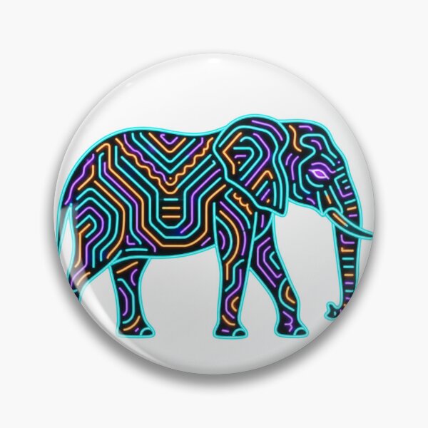 Item preview, Elephant Side View designed and sold by justjendigital.