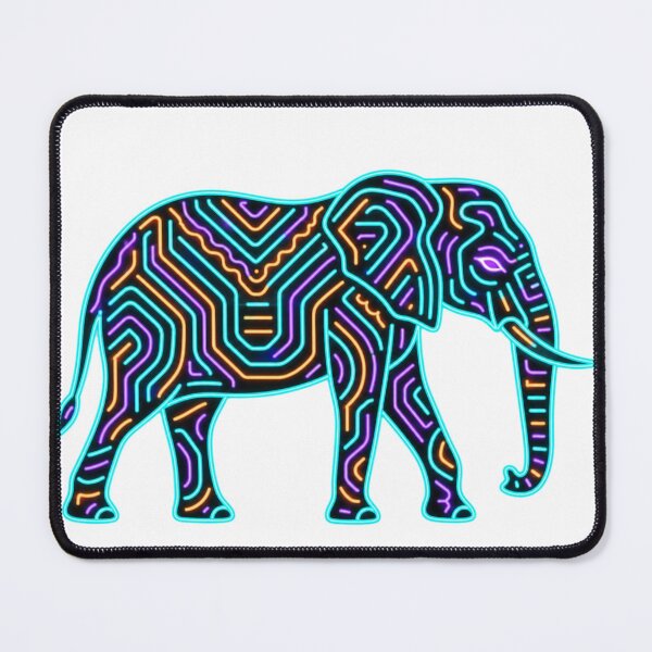 Item preview, Elephant Side View designed and sold by justjendigital.