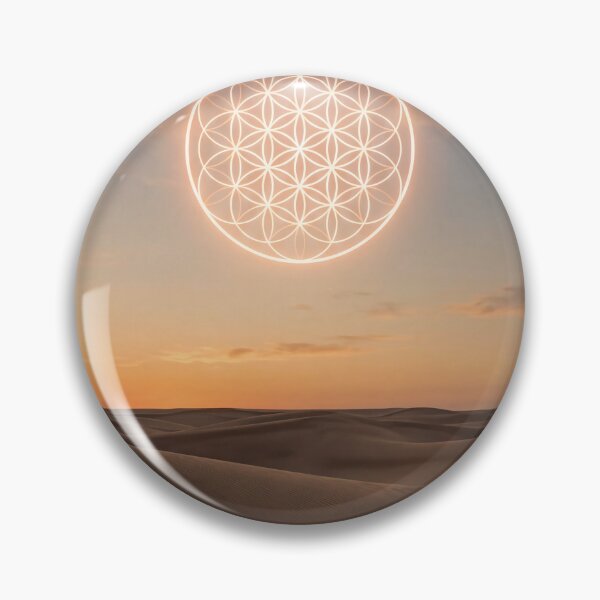 Item preview, Glowing Flower of Life Desert Sunset Sun | Monkeybusiness designed and sold by monkeybusiness.pt.