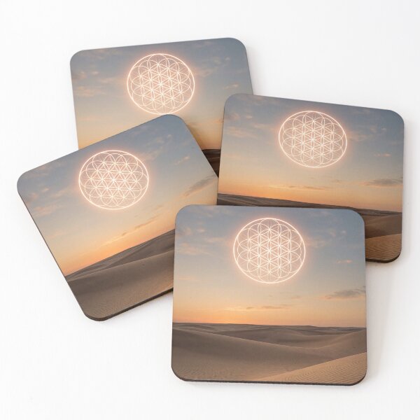 Item preview, Glowing Flower of Life Desert Sunset Sun | Monkeybusiness designed and sold by monkeybusiness.pt.