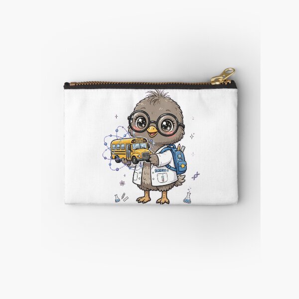 Item preview, Cute Emu Science School Bus Atom designed and sold by Wildlife-Walk.